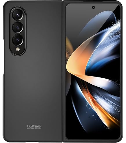 Amazon.com: SAMSUNG Galaxy Z Fold 4 Case - Leather Cover